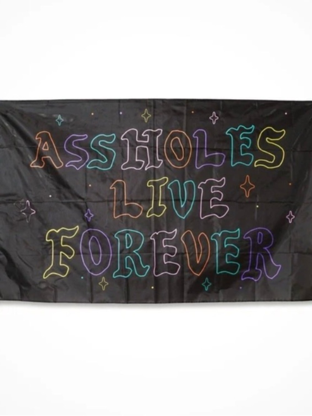 NIP Assholes*s Live Forever Flag Banner